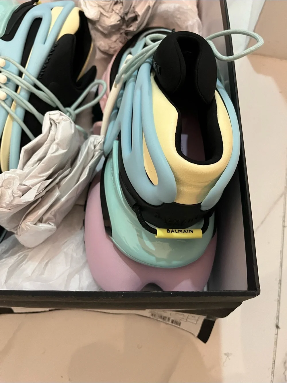New Balmain Unicorn Low ‘Multicolor’ Trainers